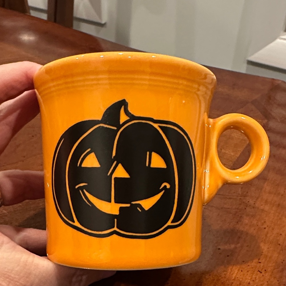 Fiesta Bright Orange Pumpkin Mug